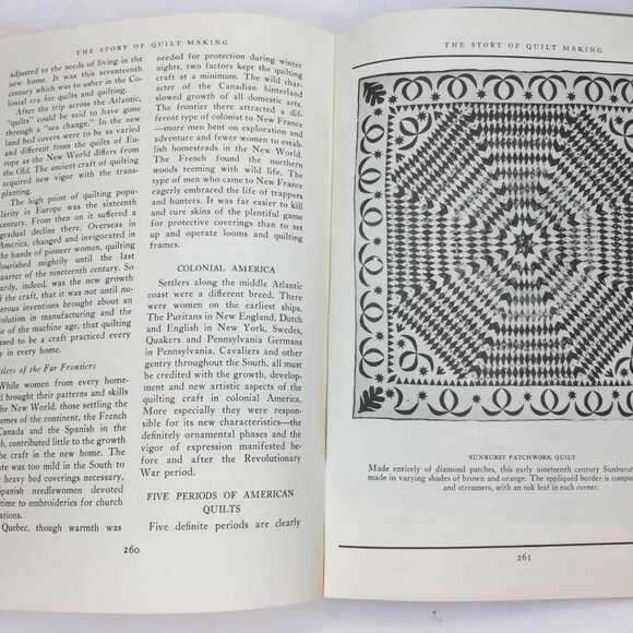 Vintage 1948 The Standard Book Of Quilt Making And Collecting Marguerite Ickis - Picture 10 of 13